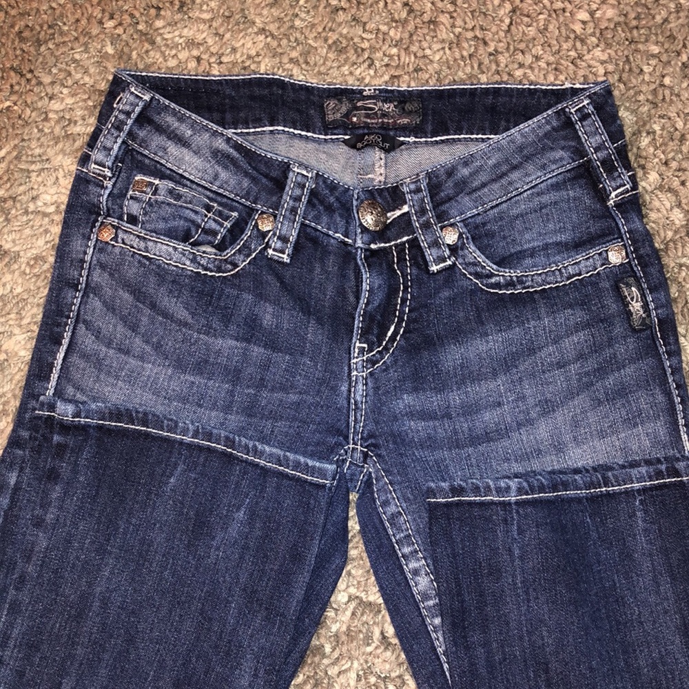 Like new silver jeans 💋